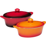 Excellent houseware stoofpan porselein met deksel 600ml