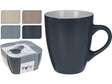 Excellent houseware beker aardewerk set 4 stuks inhoud 340ml