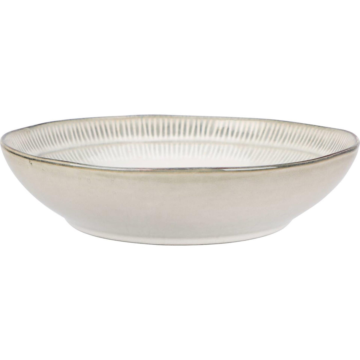 Excellent houseware bord diep gres dia 20x4,8cm doos a 6 stuks
