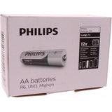 Philips batterijen longlife aa r6 doos a 12 blisters van 4 stuks