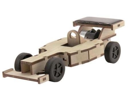 Solexpert bouwpakket - racewagen met zonnepaneel