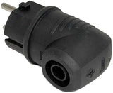 Enzo randaarde stekker rubber haaks abl - 6141230