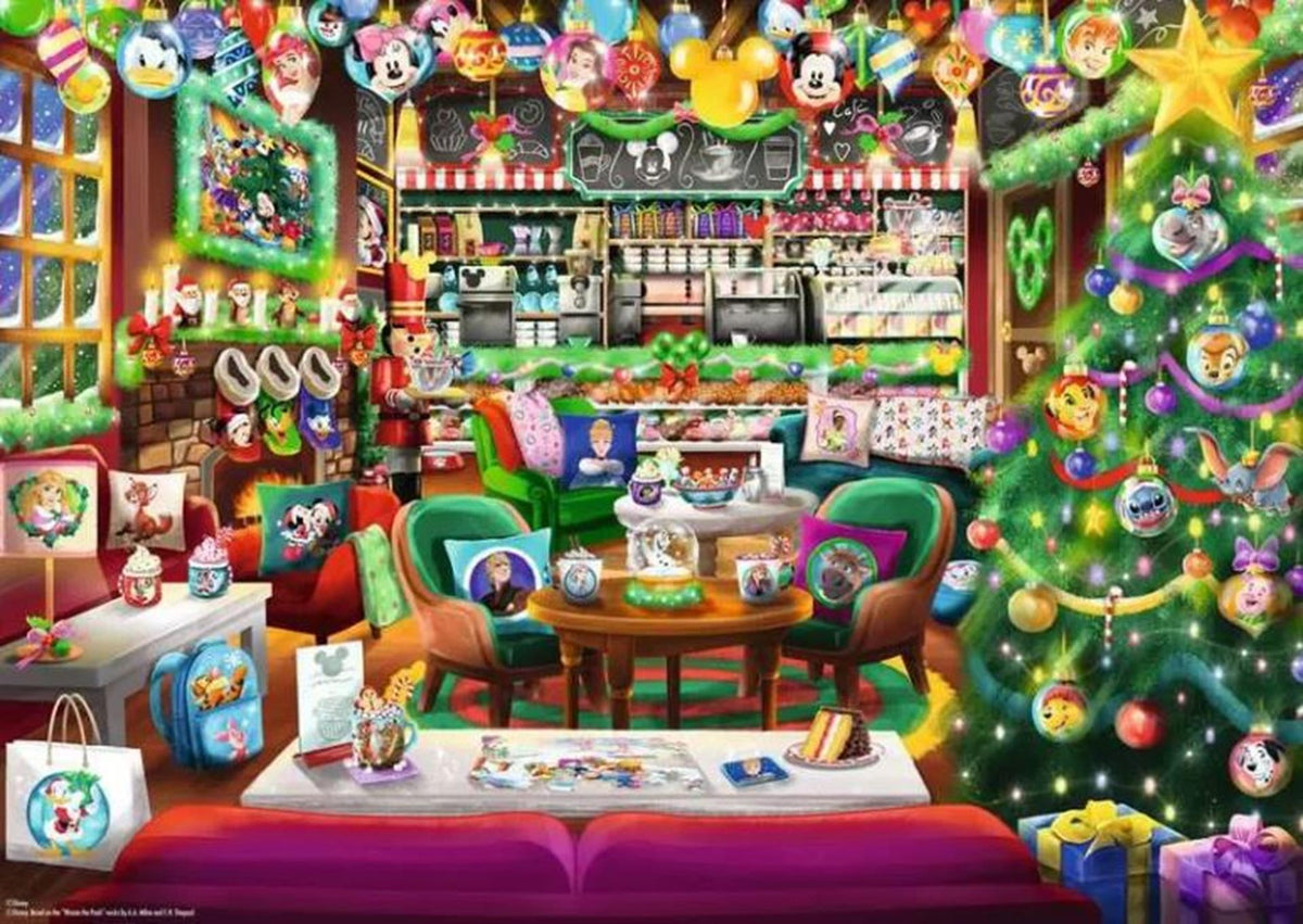 Ravensburger disney kerstcafé 1000pcs