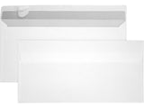 Raadhuis enveloppen 110x220 dl dienst plakstrip wit 80gr 25stuks zelfklevend