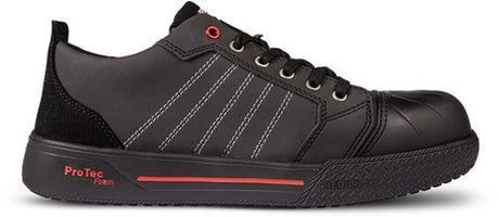 Redbrick champ low s3s | zwart | maat 36 - 8713458013585