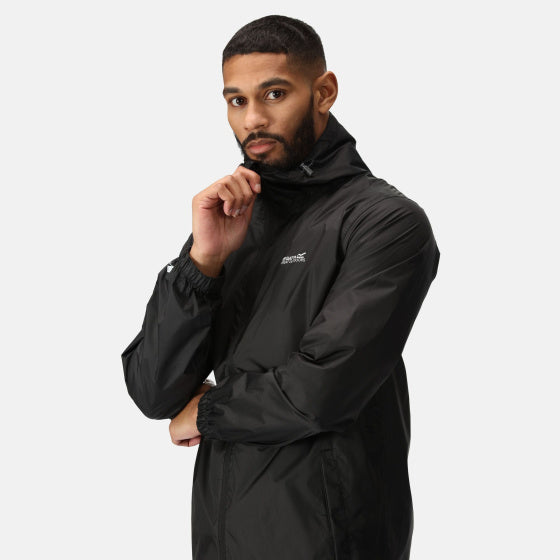 Regatta Jacket III waterdichte outdoorjas zwart maat L