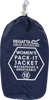 Regatta Pack-It III regenjack dames donkerblauw maat XL
