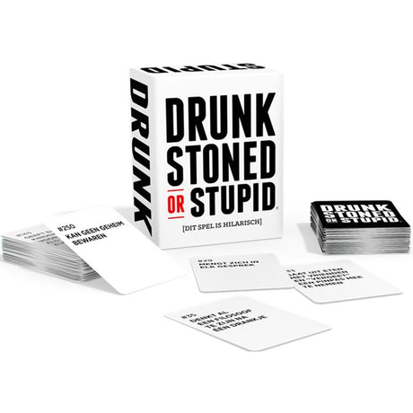 Drunk stoned or stupid drunk, stoned or stupid kaartspel