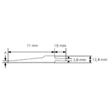 Enzo rodcraft zaagblad 32t lengte 77mm sig - 670846055