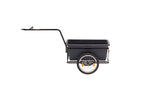 Roland Big Boy Bicycle Trailer - Acciaio in plastica - 90L - Nero