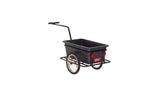 Roland Big Boy Bicycle Trailer - Acciaio in plastica - 90L - Nero