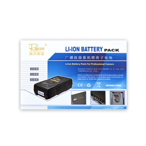 Rolux V-Mount Batterie RL-130S 130WH 14,8 V 8800mah