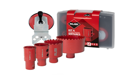 Rubi kit 4 drygres boren premium - 51931