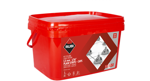 Rubi kit cyclone l.s. | 1,5 mm | 100 c+300 b - 35965