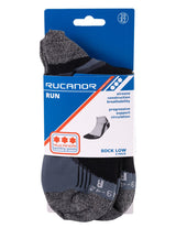 Rucanor Hardloopsokken kort 2-pack zwart maat 39-42