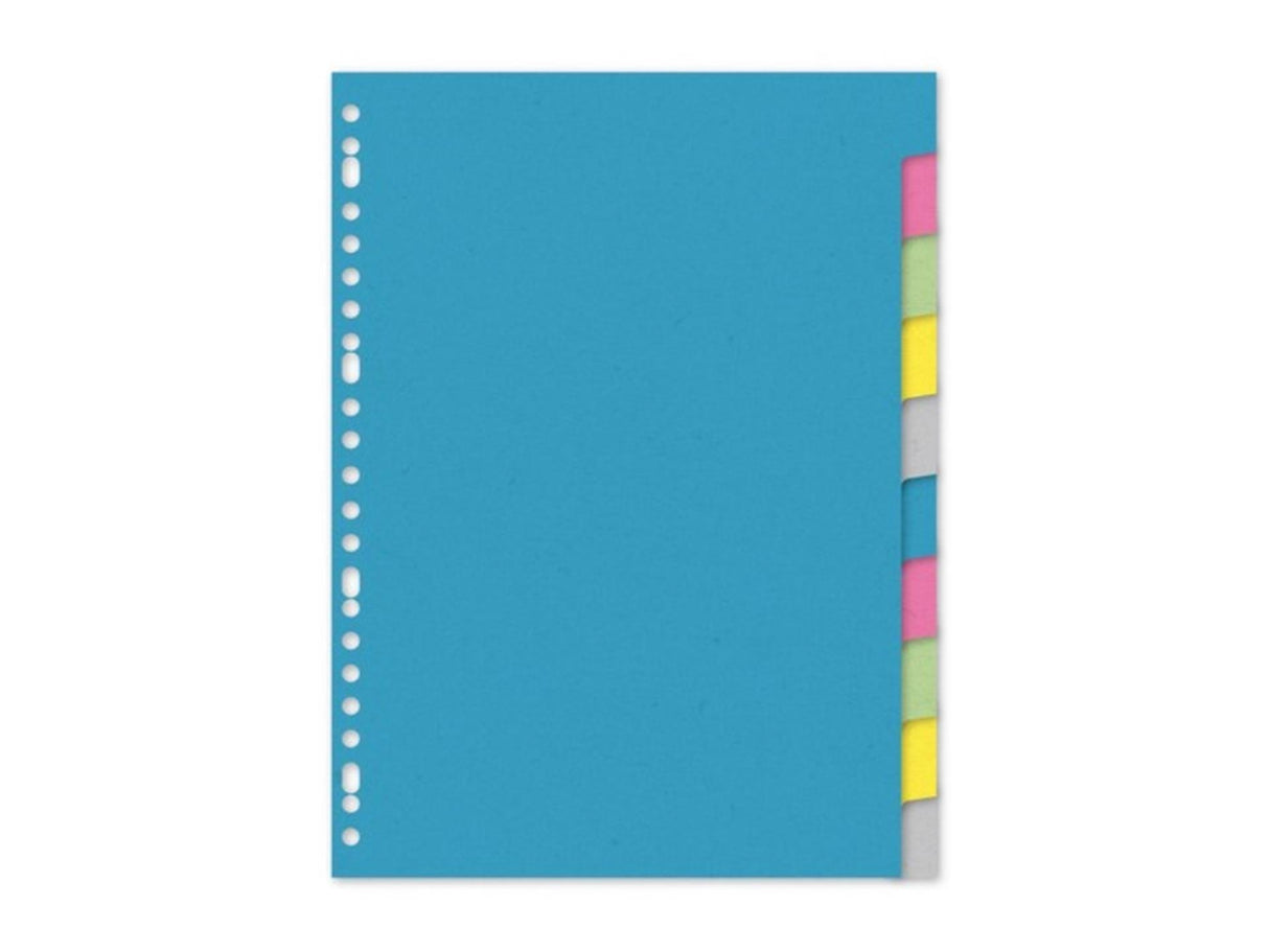 Kangaro tabblad a4 blanco karton 220gr assorti 23-gaats 10-delig