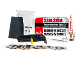 Simson Repair Box Seleccione 12.5 cm de aluminio rojo blanco de 23 piezas