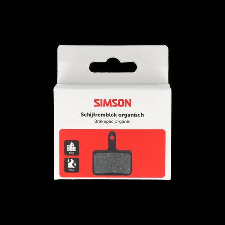 Simson schijfremblokken organisch shimano tektro