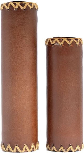 Simson leather handles brown short long