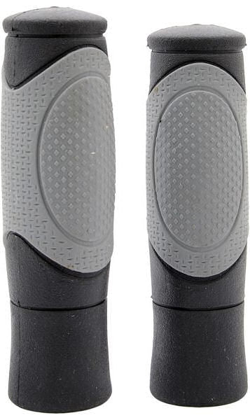 Simson Ergo Shift Handles - Black -Light Gray - 92mm - Bicycle