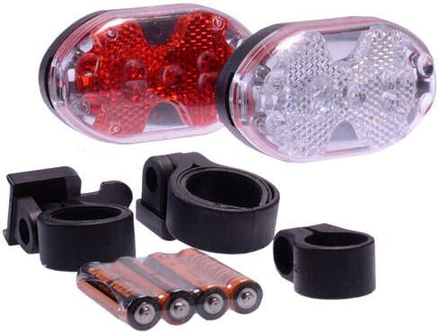 Simson Lighting Set Battery LED Black Red