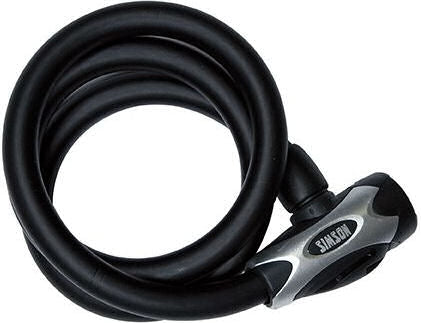 Simson cable lock 15x100 black