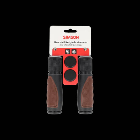 Simson handvatten lifestyle donkerbruin-zwart