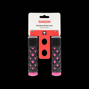 Simson handvatten kinder roze-zwart