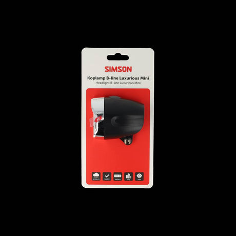 Simson aurora koplamp b-line luxurious mini