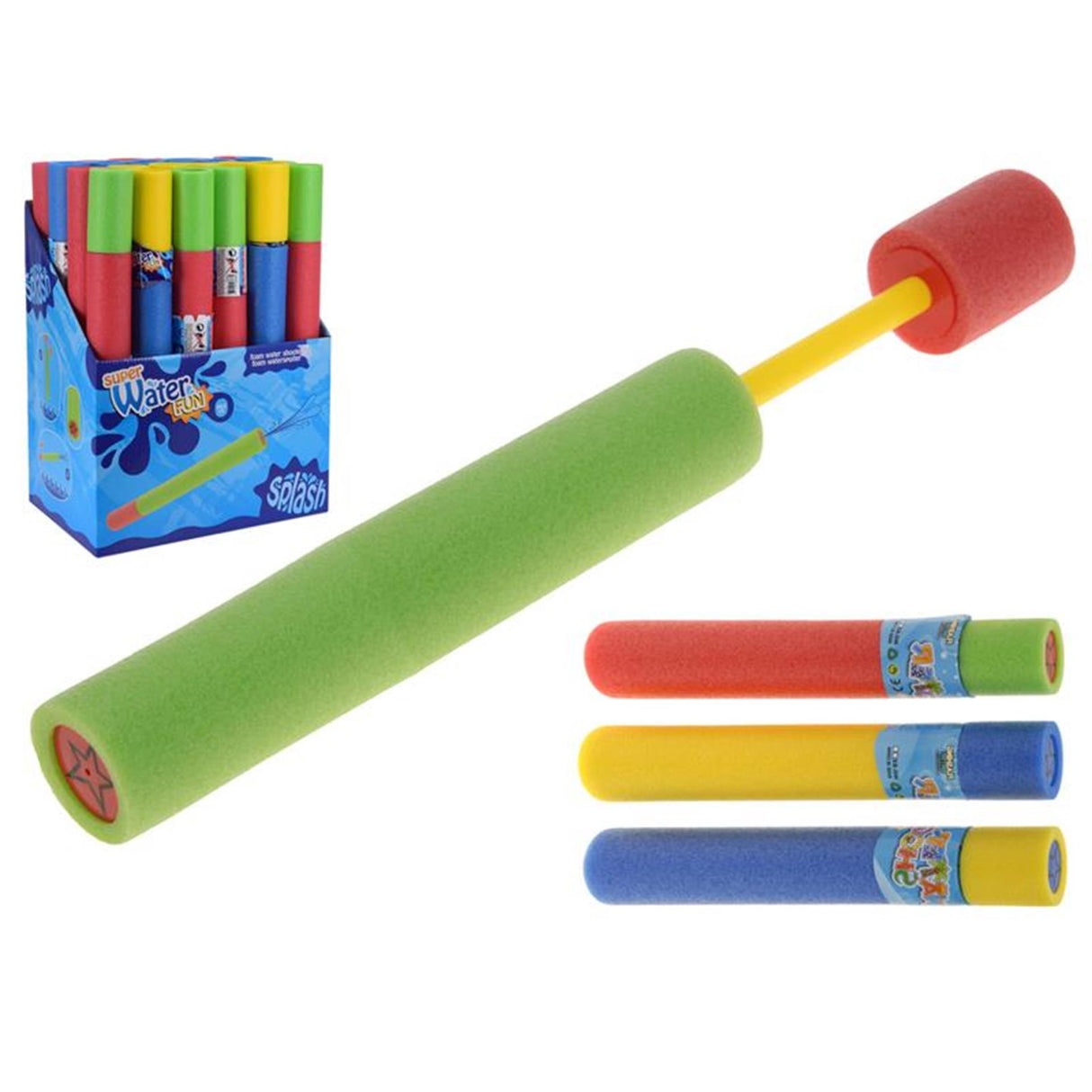Waterpistool van foam - 44 cm - buiten water speelgoed - spuit - kinderen - zwembad