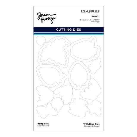 Ranger ink ranger • simon hurley create. die collection spellbinders paper arts berry best etched dies
