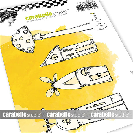 Carabelle studio • cling stamp a6 fairy town