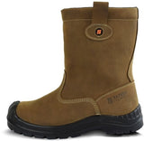 Safeet lucca werklaars gevoerd s3 | bruin | maat 46 - 8719388022352