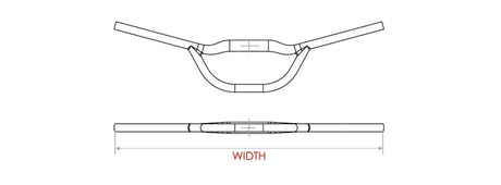 Satori stuur falcon aero ø31.8 b=700mm, mat-zwart