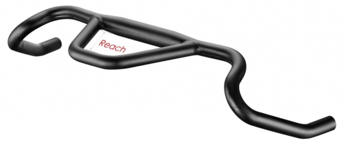 Satori stuur mtb firebird ø31.8mm 440mm - mat zwart
