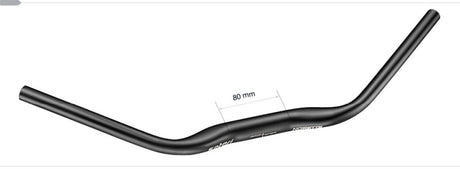 Stuurbocht Satori Noirette 31.8Mm Matzwart 630Mm (E-Bike)