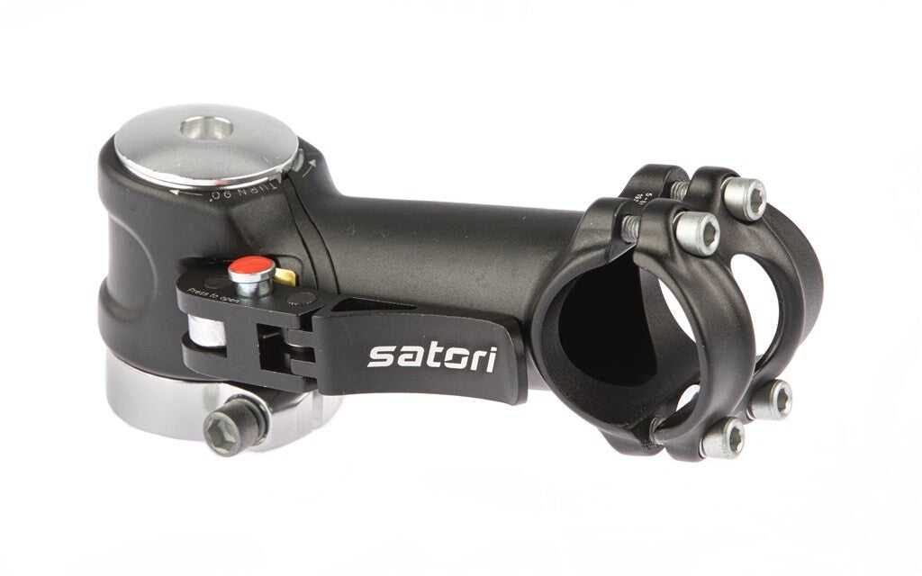 Satori stuurpen et2 ø31.8 110mm, zwart