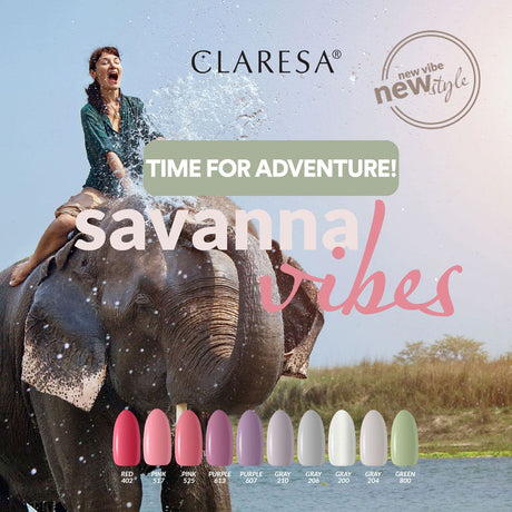 Claresa uv led gellak 5ml gray 206 savanna vibes