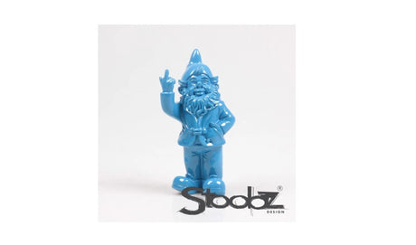 Stoobz design stoobz kabouter f*ck you blauw 20cm