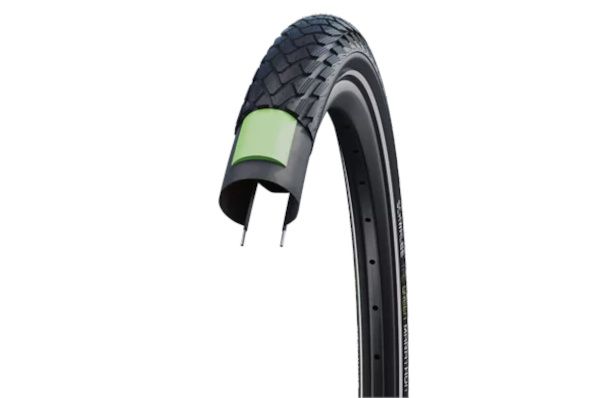 Schwalbe Tire Green Marathon Greenguard 28x1 5 8x1 3 8 (37-622) Svart