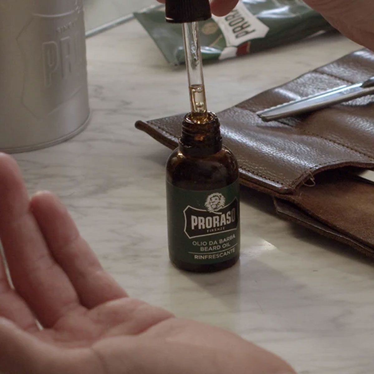 Proraso beard oil refreshing eucalyptus 30ml