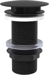 Schütte schutte afvoerwaste | mat zwart | 1 1 4 x 100 mm | zonder overloop – 98806840