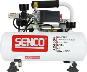 Senco ac4504 olievrije stille compressor - afn0024