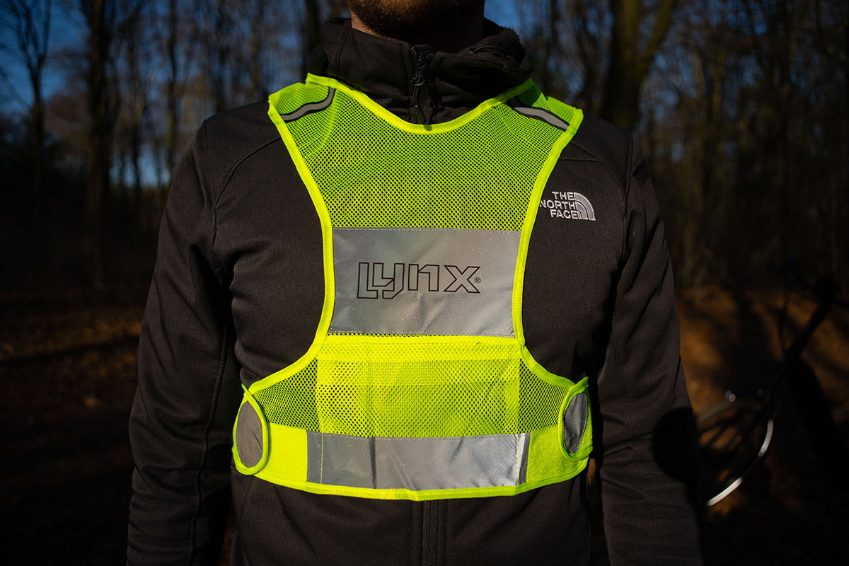 Lynx Réflexion gilet unisexe Taille jaune L