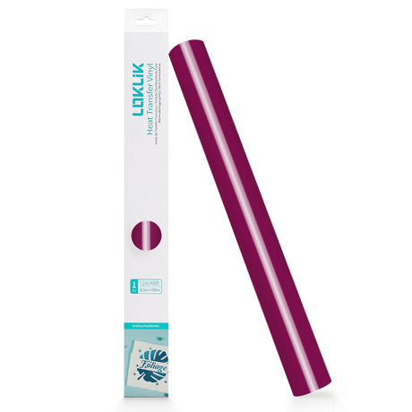 Loklik • flexfolie basic rozerood 30,5x180cm