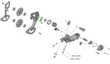 Shimano bumper for rd-m9100 rear derailleur