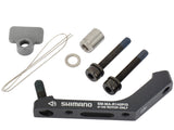 Shimano sm-ma-r140p d post-mount to flat-mount adapter for rear 140mm rotor
