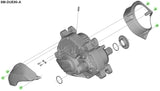 Shimano fixing bolts for steps drive unit cover sm-due80