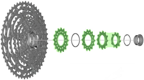 Shimano sprocket wheel for cs-m9100 m8100 m7100