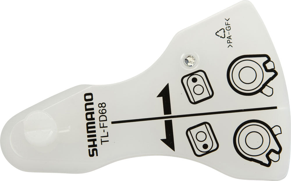 Shimano tl-fd68 cable fixing point checking tool for front derailleur